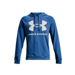Under Armour Mens Rival Fleece Big Logo Hoodie -Under Armour Shop Rebel 62333201 03 blue hi res