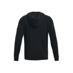 Under Armour Mens UA Rival Fleece Chroma Full-Zip Hoodie -Under Armour Shop Rebel 62335901 04 black hi res