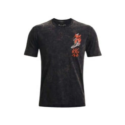 Under Armour Mens Destroy All Miles Running Tee Black S