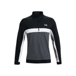Under Armour Mens UA Storm Midlayer 1/2 Zip Top Black M -Under Armour Shop Rebel 62338201 04 black hi res