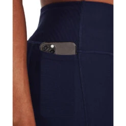 Under Armour Womens HeatGear Armour Branded Tights Blue XS -Under Armour Shop Rebel 62380701 03 blue hi res