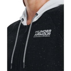 Under Armour Womens Rival Full Zip Hoodie -Under Armour Shop Rebel 62384401 02 black hi res