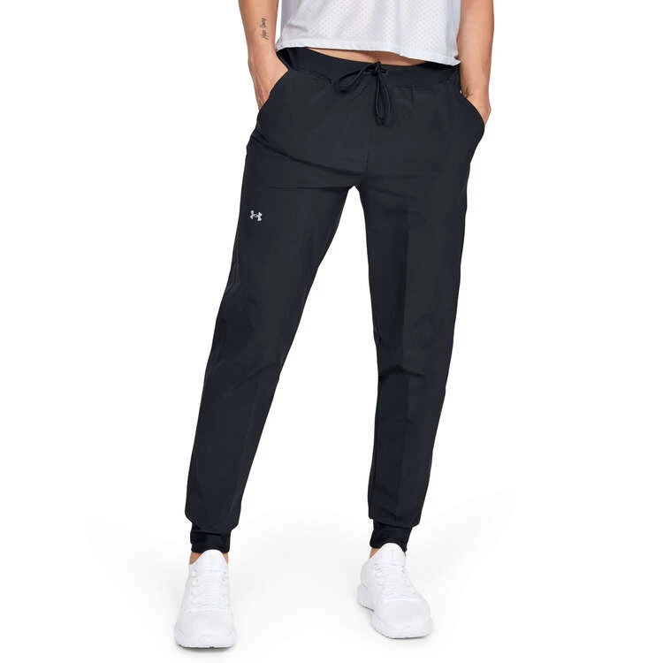 Under Armour Womens UA Armour Sport Woven Pants Black XS 1 Under Armour Womens UA Armour Sport Woven Pants Black XS