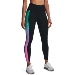 Under Armour Womens SpeedPocket Ankle Tights Black XS