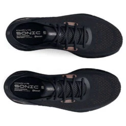 Under Armour HOVR Sonic 5 Womens Running Shoes -Under Armour Shop Rebel 62438001 02 black hi res