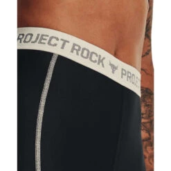 Under Armour Project Rock Womens Bike Shorts -Under Armour Shop Rebel 63249001 02 black hi res