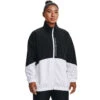 Under Armour Womens Woven Full Zip Oversized Jacket
