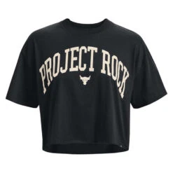 Under Armour Womens Project Rock Crop Tee