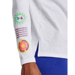 Under Armour Womens UA Gradient Bloom Long Sleeve Tee 7 Under Armour Womens UA Gradient Bloom Long Sleeve Tee -Under Armour Shop Rebel 63258901 02 white hi res