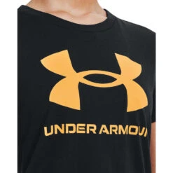Under Armour Womens Graphic Sportstyle Classic Tee -Under Armour Shop Rebel 63259801 02 black hi res