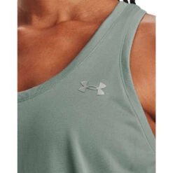 Under Armour Womens UA Tech Tank -Under Armour Shop Rebel 63261101 02 moss hi res
