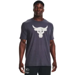 Under Armour Project Rock Mens Brahma Bull Tee