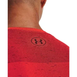 Under Armour Mens Seamless Tee -Under Armour Shop Rebel 63322601 01 red hi res