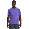 Under Armour Mens UA Run Easy Snail Tee Blue M