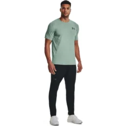 Under Armour Mens Sportstyle Left Chest Tee Green S -Under Armour Shop Rebel 63327201 02 green hi res