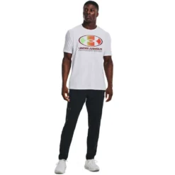 Under Armour Mens UA Multi Colour Lockertag Tee 6 Under Armour Mens UA Multi Colour Lockertag Tee -Under Armour Shop Rebel 63328301 01 white hi res