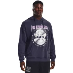 Under Armour Project Rock Mens Disrupt Fleece Hoodie
