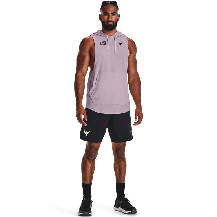 Under Armour Project Rock Mens Show Your Work Tank Purple XL 6 Under Armour Project Rock Mens Show Your Work Tank Purple XL - Image 6