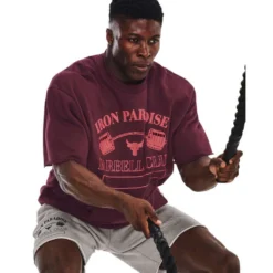 Under Armour Project Rock Mens Heavyweight Crew Sweatshirt 12 Under Armour Project Rock Mens Heavyweight Crew Sweatshirt -Under Armour Shop Rebel 63331401 04 red hi res