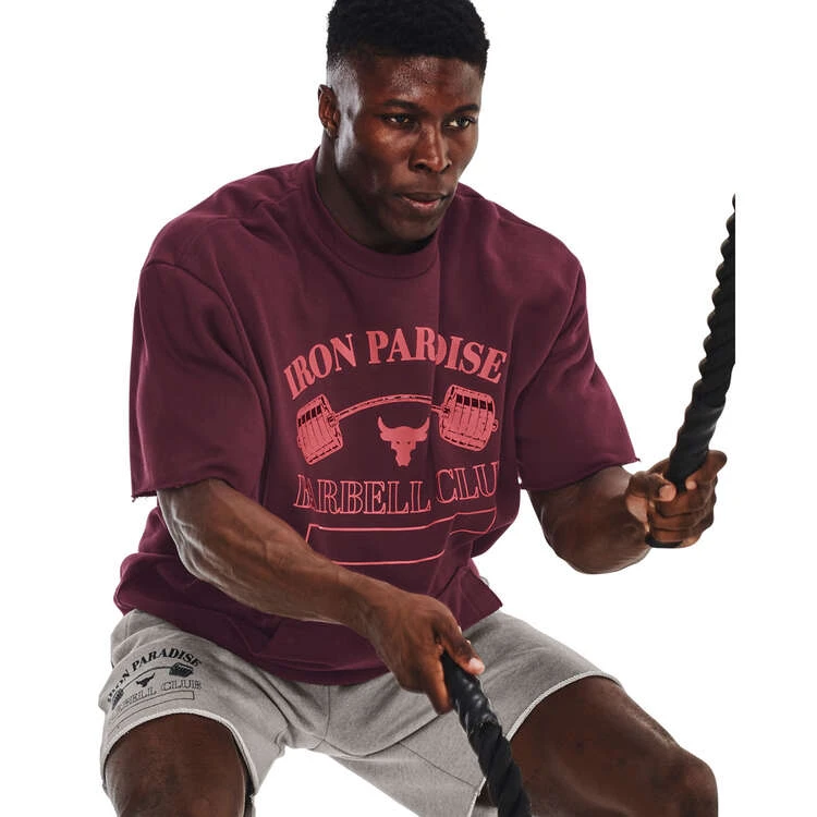 Under Armour Project Rock Mens Heavyweight Crew Sweatshirt 6 Under Armour Project Rock Mens Heavyweight Crew Sweatshirt - Image 6