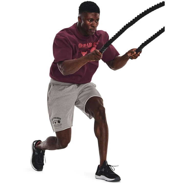 Under Armour Project Rock Mens Heavyweight Crew Sweatshirt 7 Under Armour Project Rock Mens Heavyweight Crew Sweatshirt - Image 7