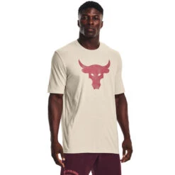 Under Armour Project Rock Mens Brahma Bull Tee