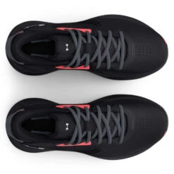 Under Armour Lockdown 6 GS Kids Basketball Shoes -Under Armour Shop Rebel 63338001 02 blackred hi res