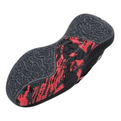 Under Armour Lockdown 6 GS Kids Basketball Shoes -Under Armour Shop Rebel 63338001 03 blackred hi res