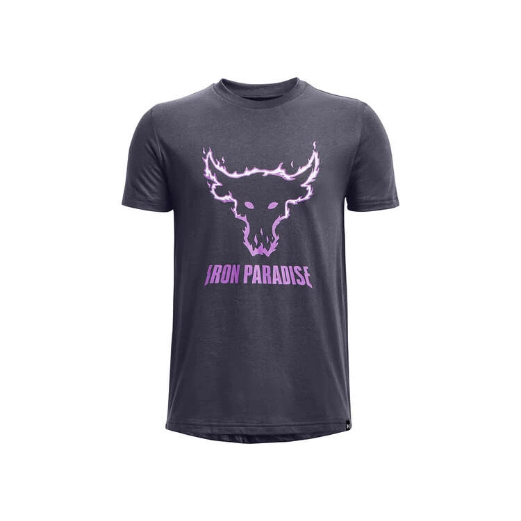 Under Armour Boys Project Rock IP Brahman Tee 1 Under Armour Boys Project Rock IP Brahman Tee