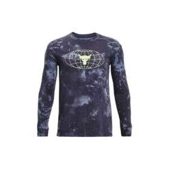 Under Armour Project Rock Boys Brahman Globe Long Sleeve Tee