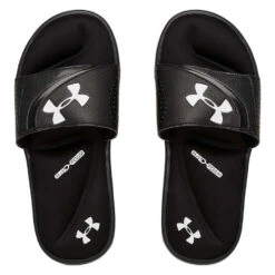 Under Armour Ignite VI GS Kids Slides -Under Armour Shop Rebel 63521207 02 blackwhite hi res