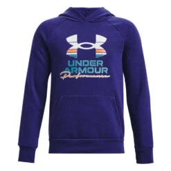 Under Armour Boys Rival Fleece Graphic Hoodie