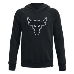 Under Armour Boys Project Rock Applique Hoodie