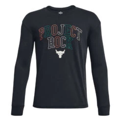 Under Armour Boys Project Rock Long Sleeve Tee