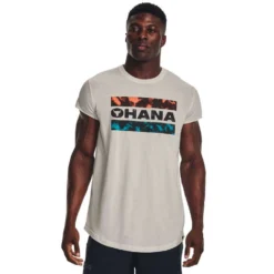 Under Armour Project Rock Mens Cap Sleeve Tee