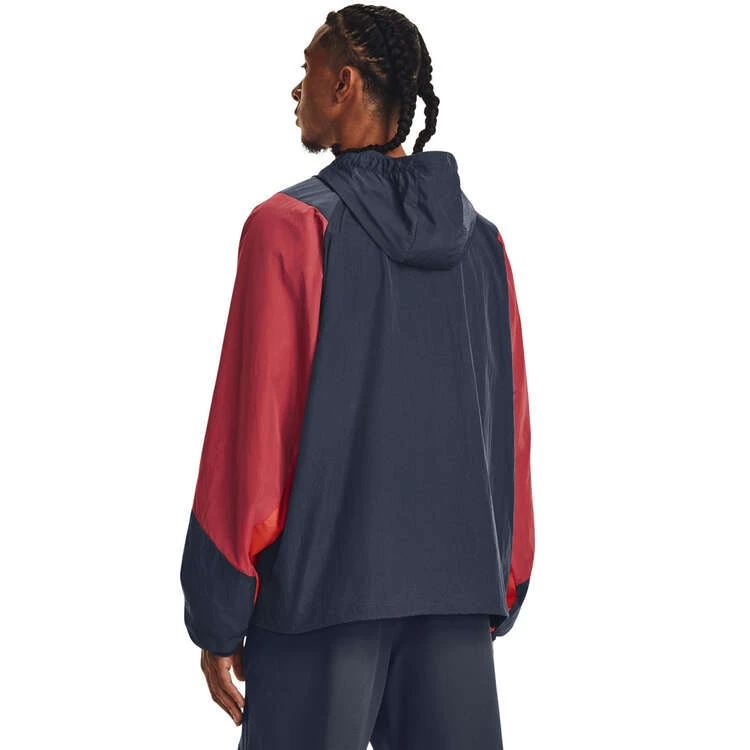 Under Armour Mens UA Rush Woven 1/2 Zip Anorak 2 Under Armour Mens UA Rush Woven 1/2 Zip Anorak - Image 2