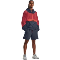 Under Armour Mens UA Rush Woven 1/2 Zip Anorak 7 Under Armour Mens UA Rush Woven 1/2 Zip Anorak -Under Armour Shop Rebel 65037501 01 grey hi res