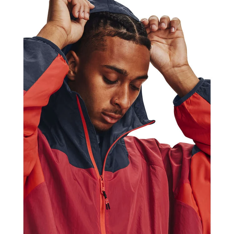 Under Armour Mens UA Rush Woven 1/2 Zip Anorak 4 Under Armour Mens UA Rush Woven 1/2 Zip Anorak - Image 4