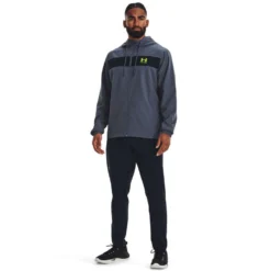 Under Armour Mens Sportstyle Windbreaker 6 Under Armour Mens Sportstyle Windbreaker -Under Armour Shop Rebel 65044101 01 grey hi res