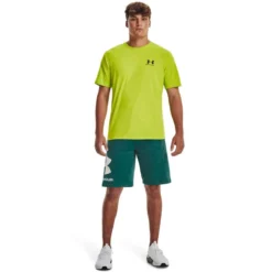 Under Armour Mens Sportstyle Left Chest Tee -Under Armour Shop Rebel 65044301 01 green hi res