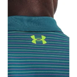 Under Armour Mens UA Performance 3.0 Stripe Golf Polo -Under Armour Shop Rebel 65049701 02 blue hi res