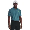 Under Armour Mens UA Performance 3.0 Stripe Golf Polo