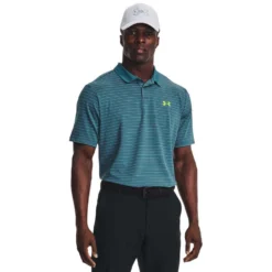 Under Armour Mens UA Performance 3.0 Stripe Golf Polo