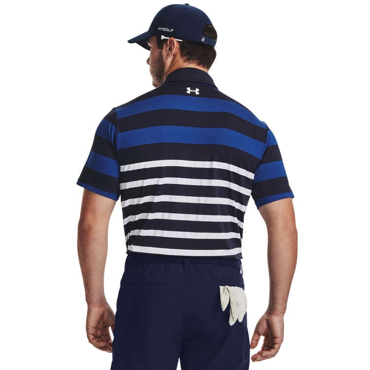 Under Armour Mens UA Playoff 3.0 Stripe Golf Polo 2 Under Armour Mens UA Playoff 3.0 Stripe Golf Polo - Image 2