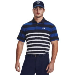 Under Armour Mens UA Playoff 3.0 Stripe Golf Polo