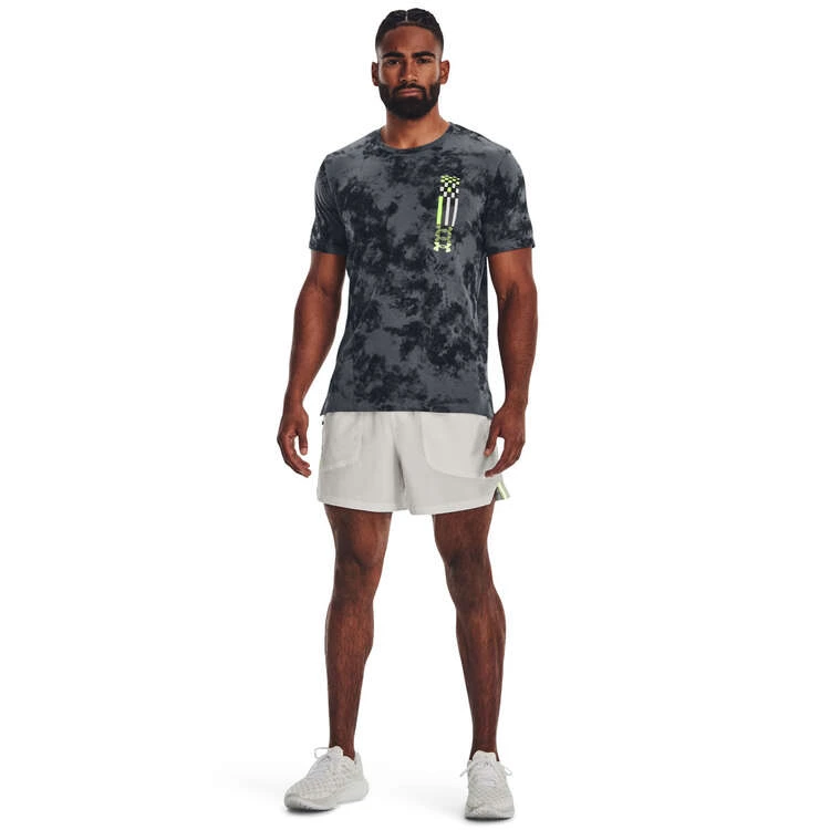 Under Armour Mens UA Run Anywhere Wash Tee 3 Under Armour Mens UA Run Anywhere Wash Tee - Image 3