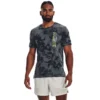 Under Armour Mens UA Run Anywhere Wash Tee