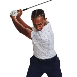 Under Armour Mens UA Playoff 3.0 Printed Golf Polo -Under Armour Shop Rebel 65053801 02 white hi res