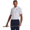 Under Armour Mens UA Playoff 3.0 Printed Golf Polo