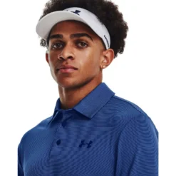 Under Armour Mens UA Playoff 3.0 Stripe Golf Polo -Under Armour Shop Rebel 65053901 03 blue hi res